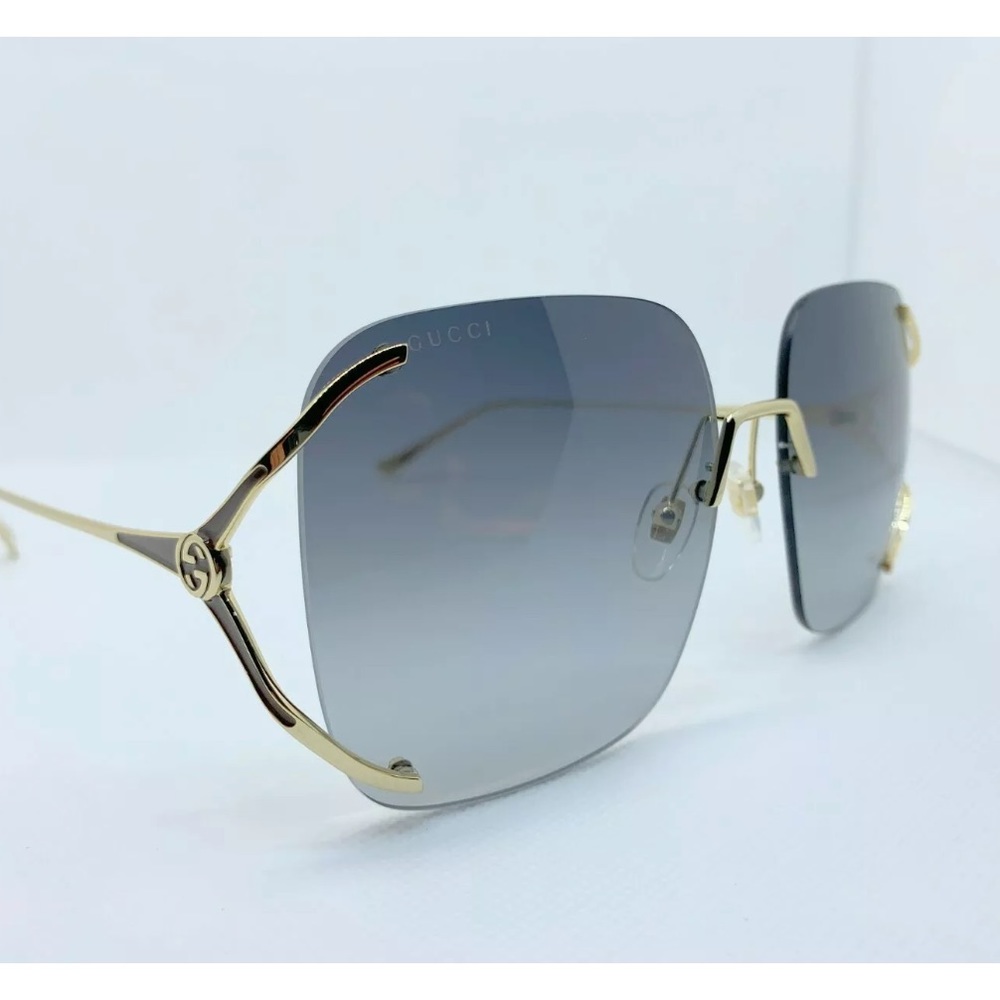 Brand New Sunglasses Gucci GG0646S 001 Metal Frame - Picture 8 of 12